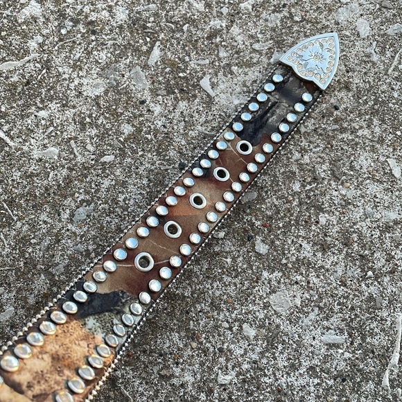 Blazin Roxx | Camouflage Western Rhinestone Bling Belt - Picture 6 of 9